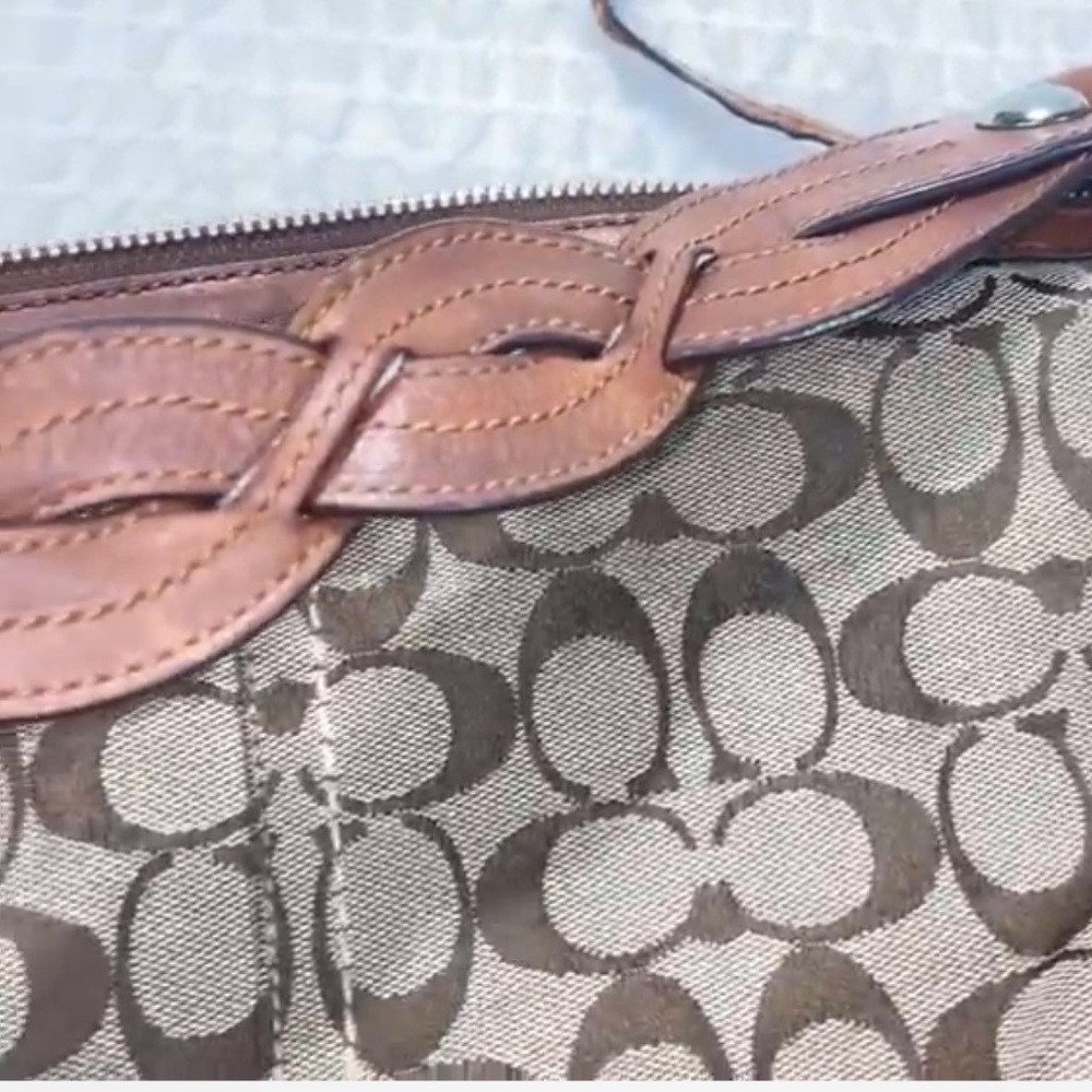 Vintage coach shoulder bag - Picture 7 of 8